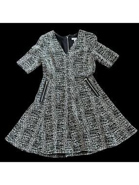Danny & Nicole | Womens Black & White Dress | Size 10 | 0716